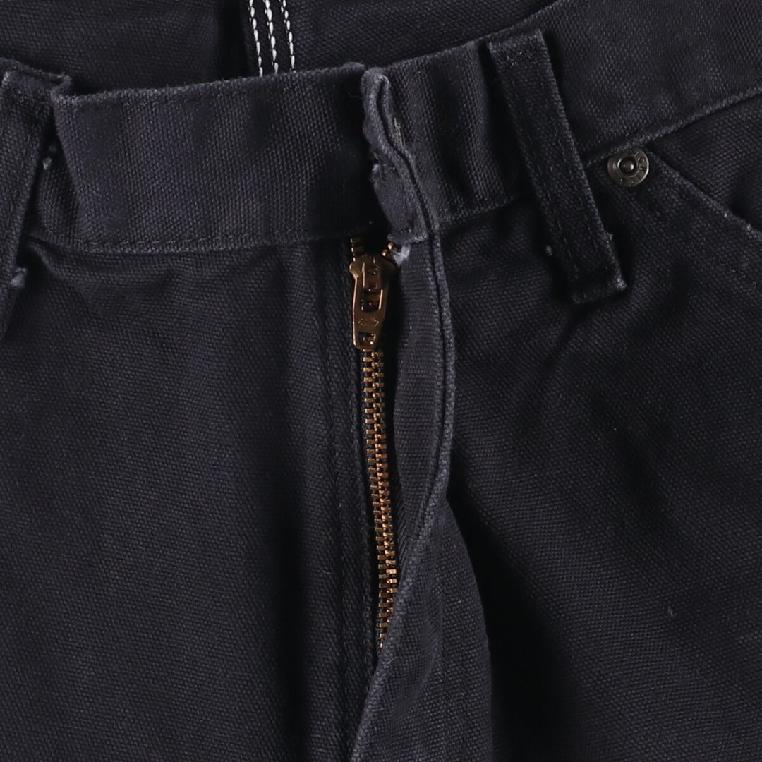 Dickies Duck Painter Pants Men's W34 equivalent cotton black type Vintage Second Hand