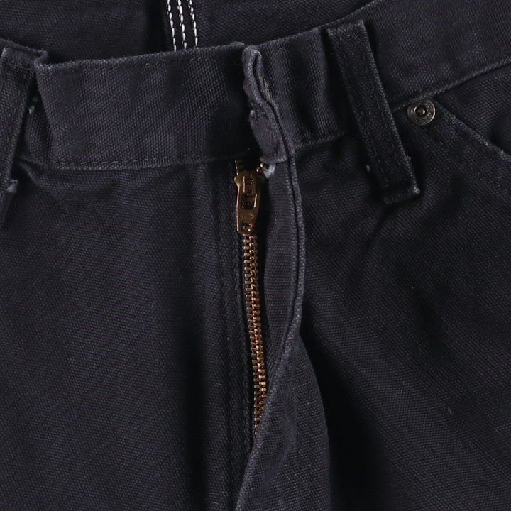 Dickies Duck Painter Pants Men's W34 equivalent cotton black type Vintage Second Hand