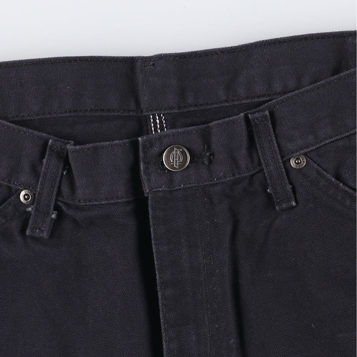 Dickies Duck Painter Pants Men's W34 equivalent cotton black type Vintage Second Hand