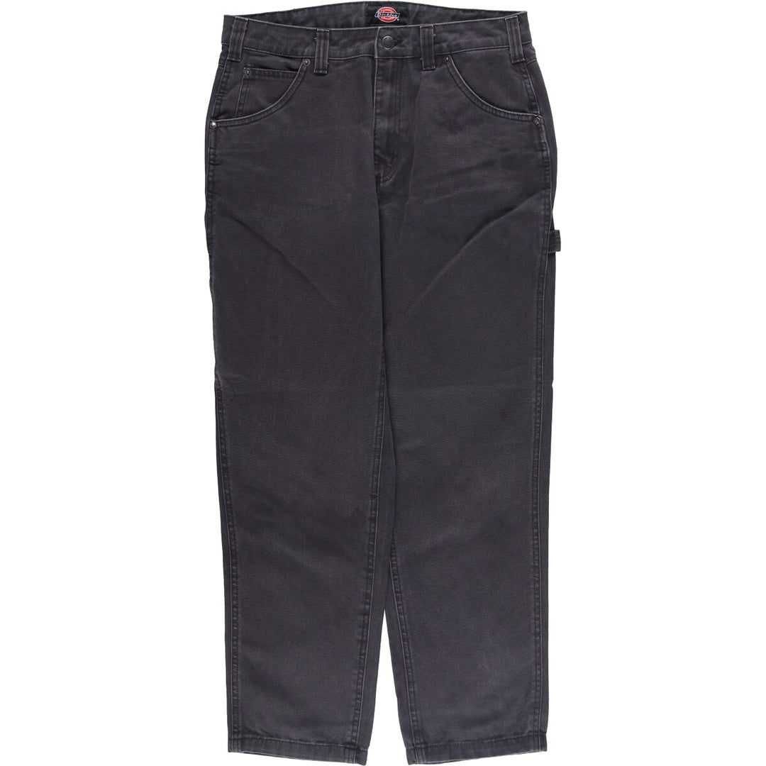 Dickies Duck Painter Pants Men's W33 equivalent cotton black type Vintage Second Hand