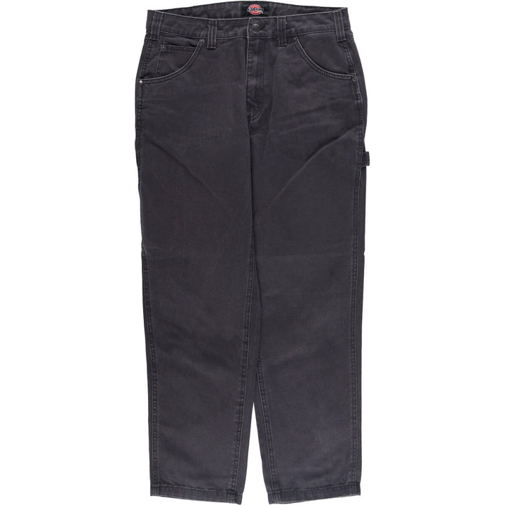 Dickies Duck Painter Pants Men's W33 equivalent cotton black type Vintage Second Hand
