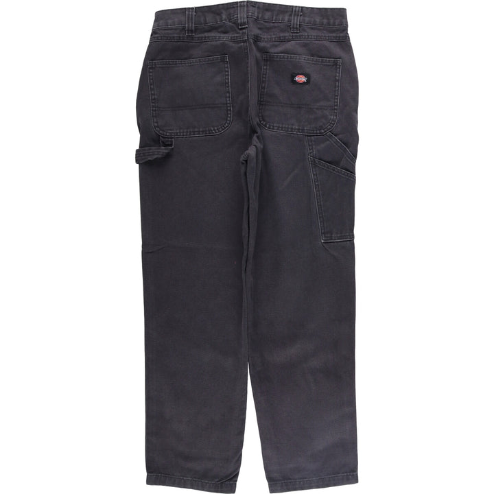 Dickies Duck Painter Pants Men's W33 equivalent cotton black type Vintage Second Hand