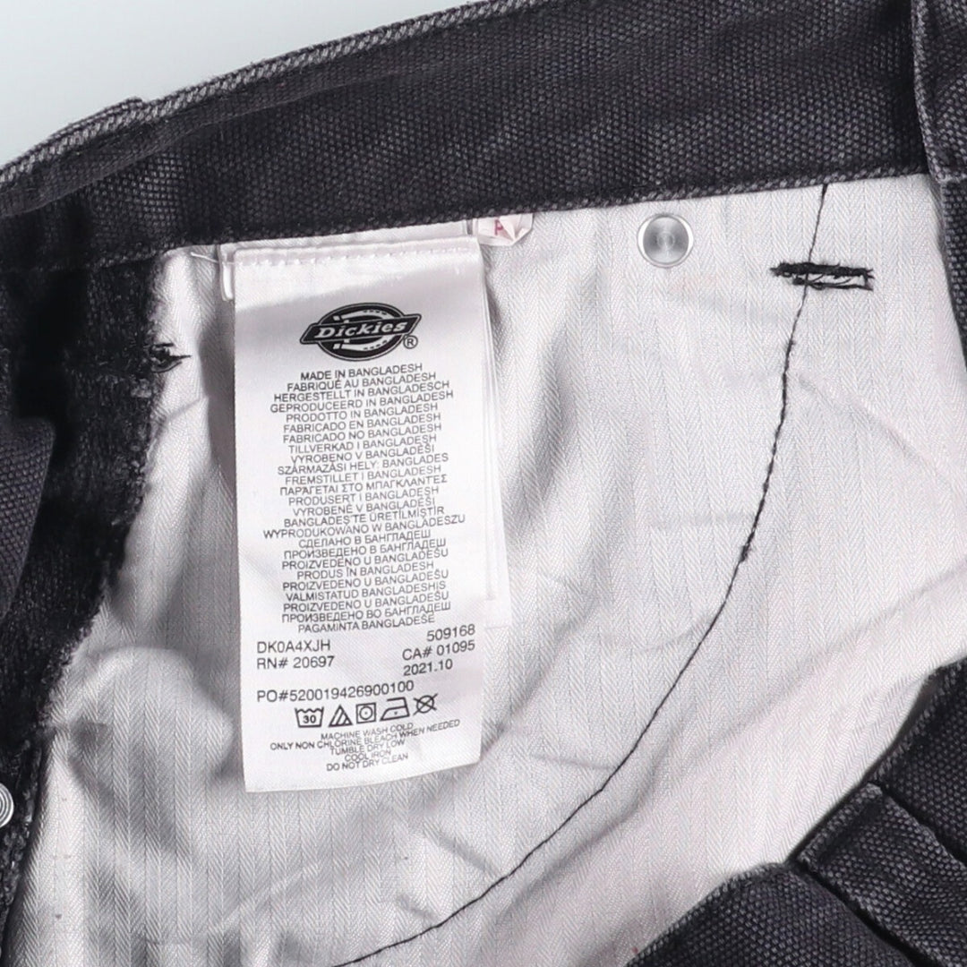 Dickies Duck Painter Pants Men's W33 equivalent cotton black type Vintage Second Hand