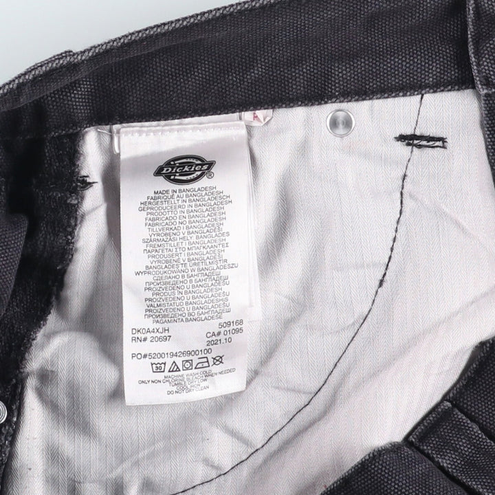 Dickies Duck Painter Pants Men's W33 equivalent cotton black type Vintage Second Hand