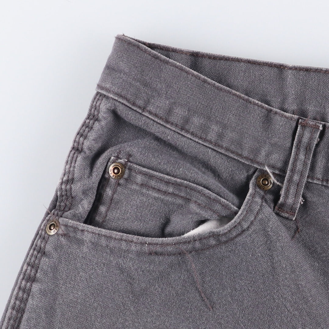 Dickies Duck Painter Pants Men's W38 cotton gray type Vintage Second Hand