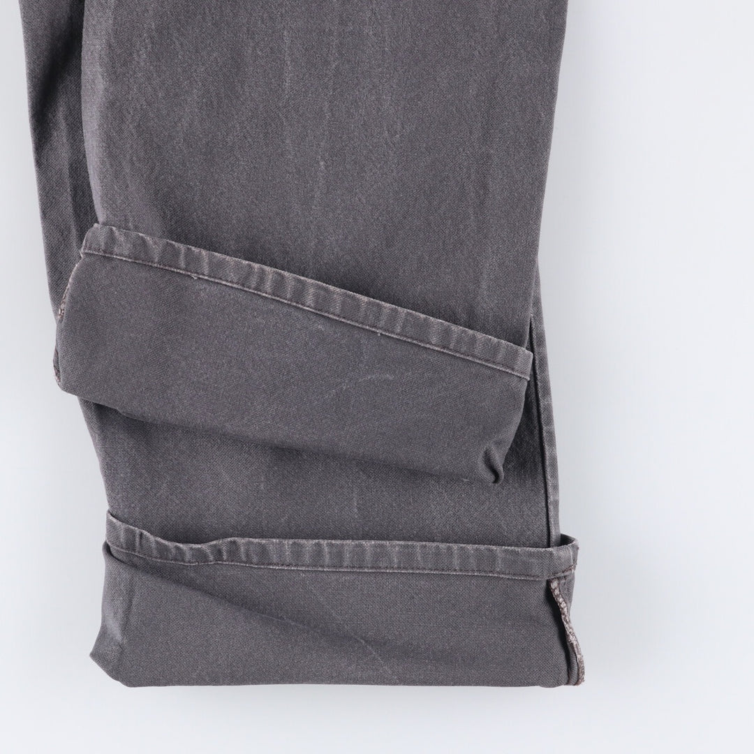 Dickies Duck Painter Pants Men's W38 cotton gray type Vintage Second Hand