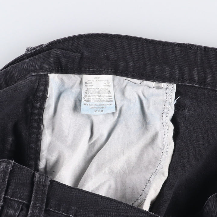 Dickies Duck Painter Pants Men's W39 cotton black type Vintage Second Hand