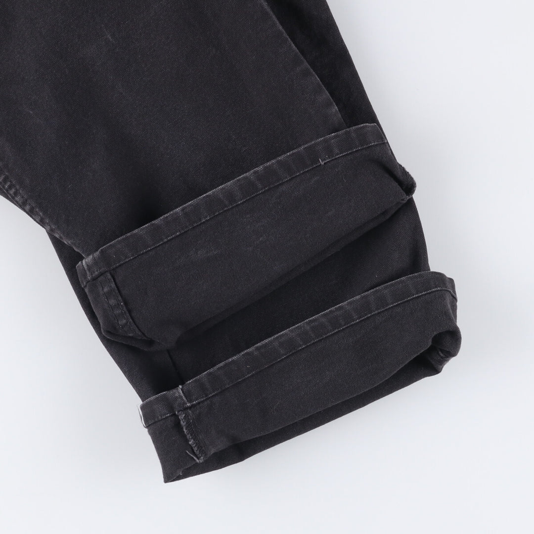 Dickies Duck Painter Pants Men's W39 cotton black type Vintage Second Hand