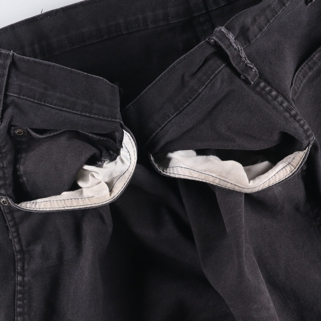 Dickies Duck Painter Pants Men's W39 cotton black type Vintage Second Hand