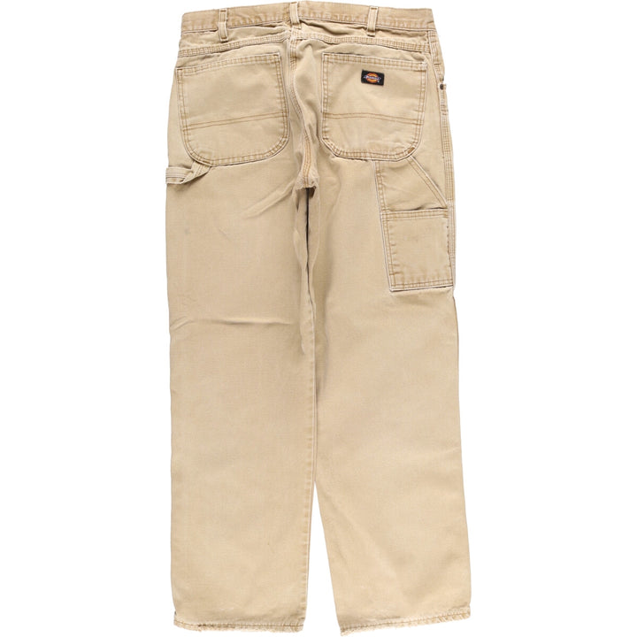 Dickies Relaxed Fit Duck Painter Pants Men's W34 equivalent cotton beige type brown Vintage Second Hand