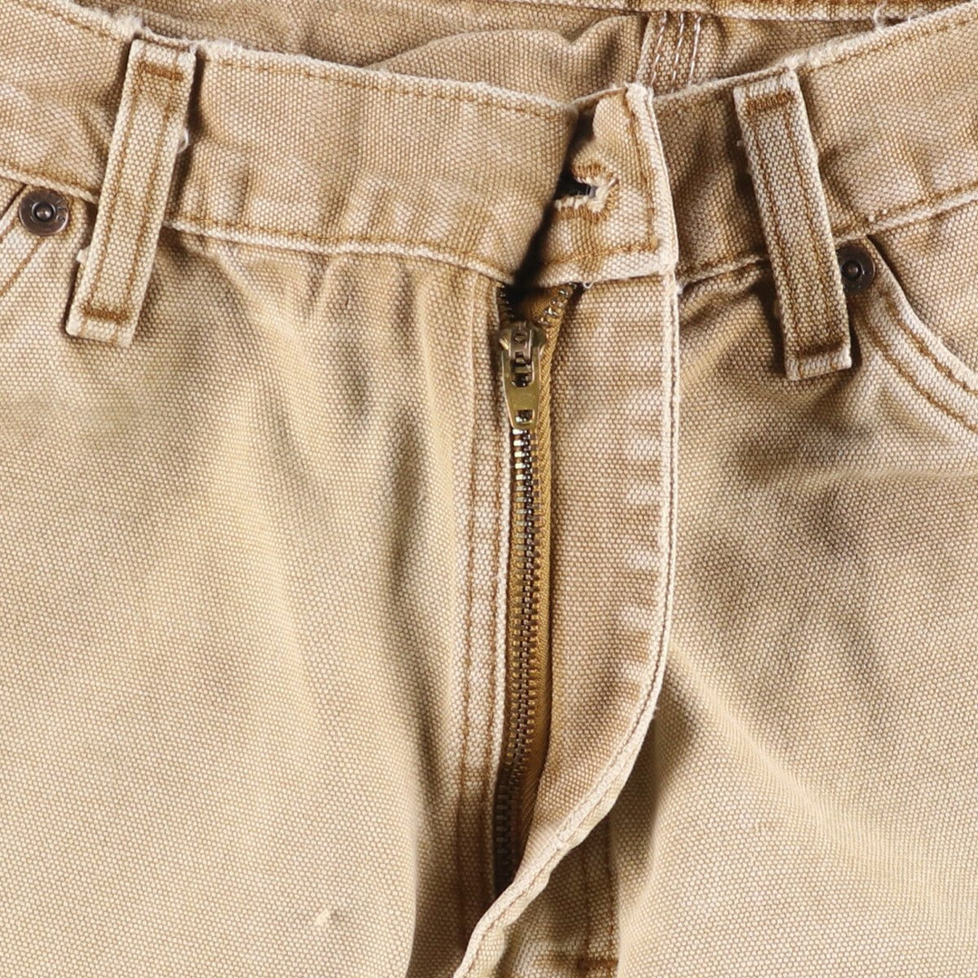 Dickies Relaxed Fit Duck Painter Pants Men's W34 equivalent cotton beige type brown Vintage Second Hand