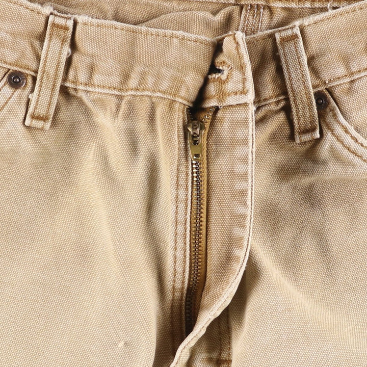 Dickies Relaxed Fit Duck Painter Pants Men's W34 equivalent cotton beige type brown Vintage Second Hand