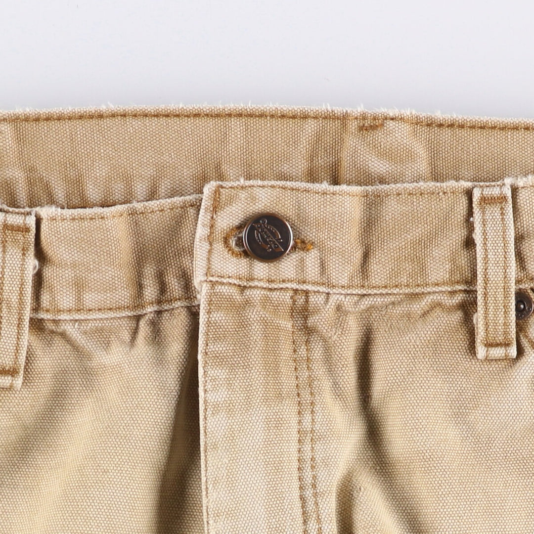 Dickies Relaxed Fit Duck Painter Pants Men's W34 equivalent cotton beige type brown Vintage Second Hand