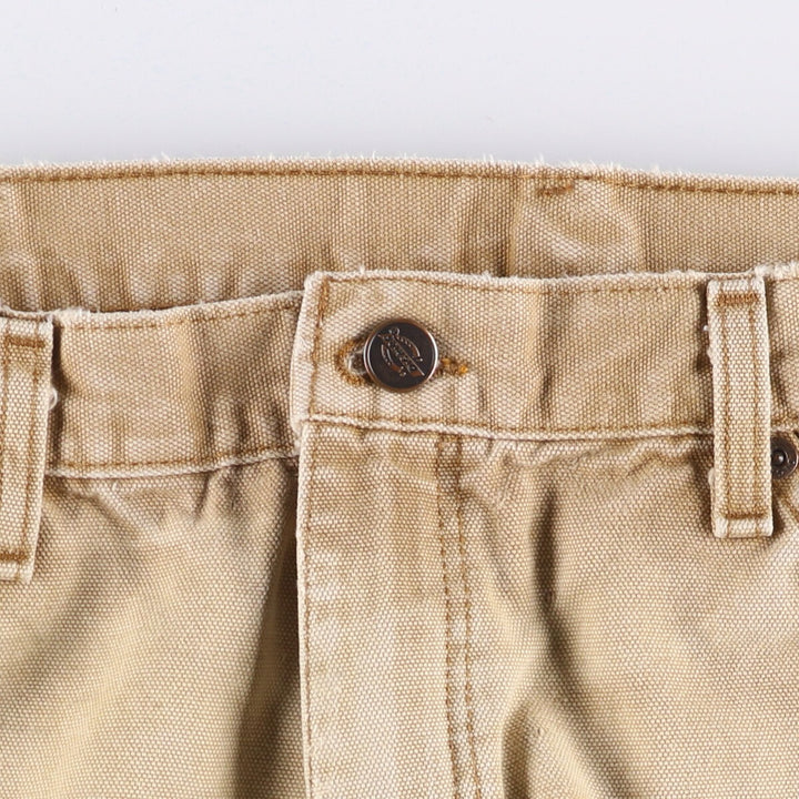 Dickies Relaxed Fit Duck Painter Pants Men's W34 equivalent cotton beige type brown Vintage Second Hand