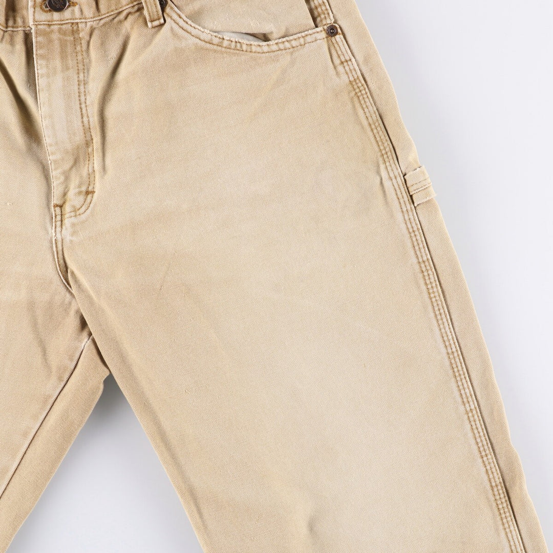 Dickies Relaxed Fit Duck Painter Pants Men's W34 equivalent cotton beige type brown Vintage Second Hand