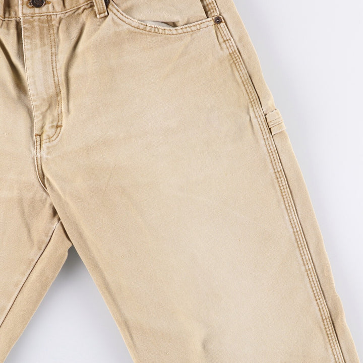 Dickies Relaxed Fit Duck Painter Pants Men's W34 equivalent cotton beige type brown Vintage Second Hand