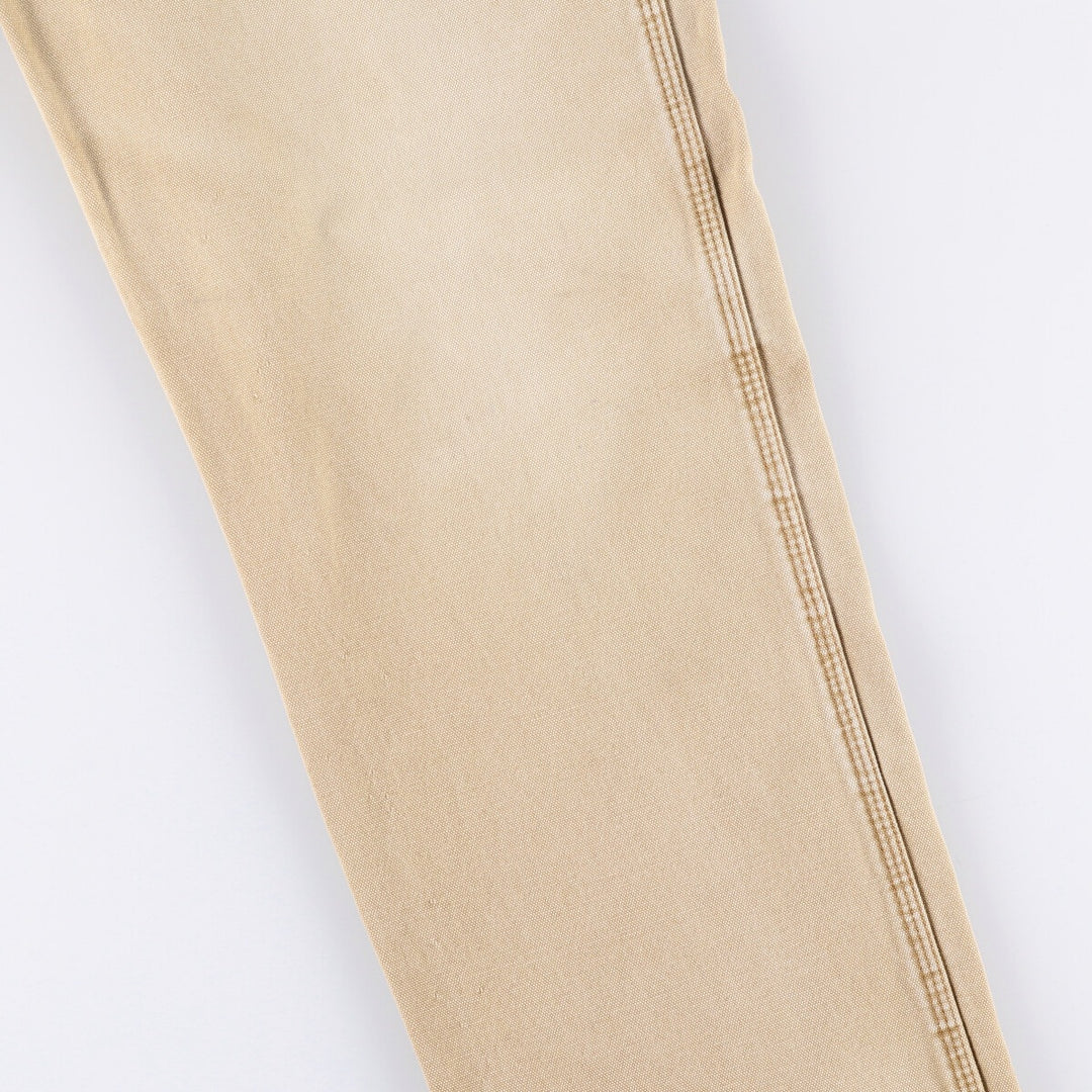 Dickies Relaxed Fit Duck Painter Pants Men's W34 equivalent cotton beige type brown Vintage Second Hand