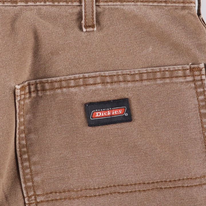 Dickies Relaxed Fit Duck Painter Pants Men's W34 equivalent cotton brown type Vintage Second Hand