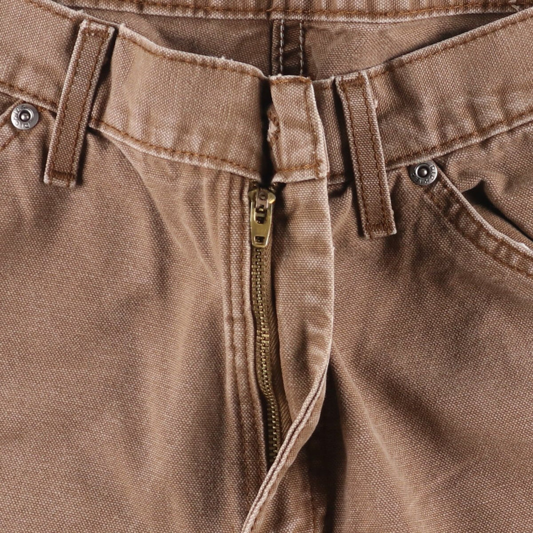 Dickies Relaxed Fit Duck Painter Pants Men's W34 equivalent cotton brown type Vintage Second Hand