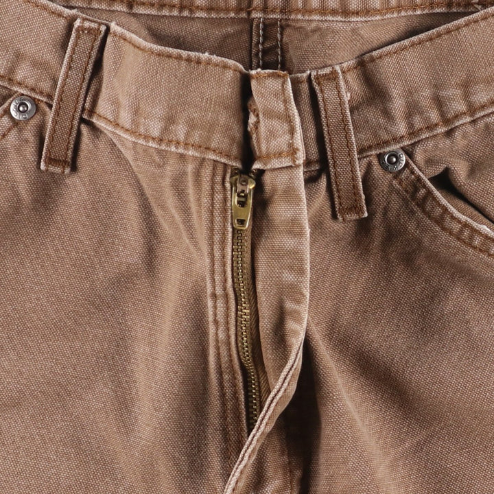 Dickies Relaxed Fit Duck Painter Pants Men's W34 equivalent cotton brown type Vintage Second Hand