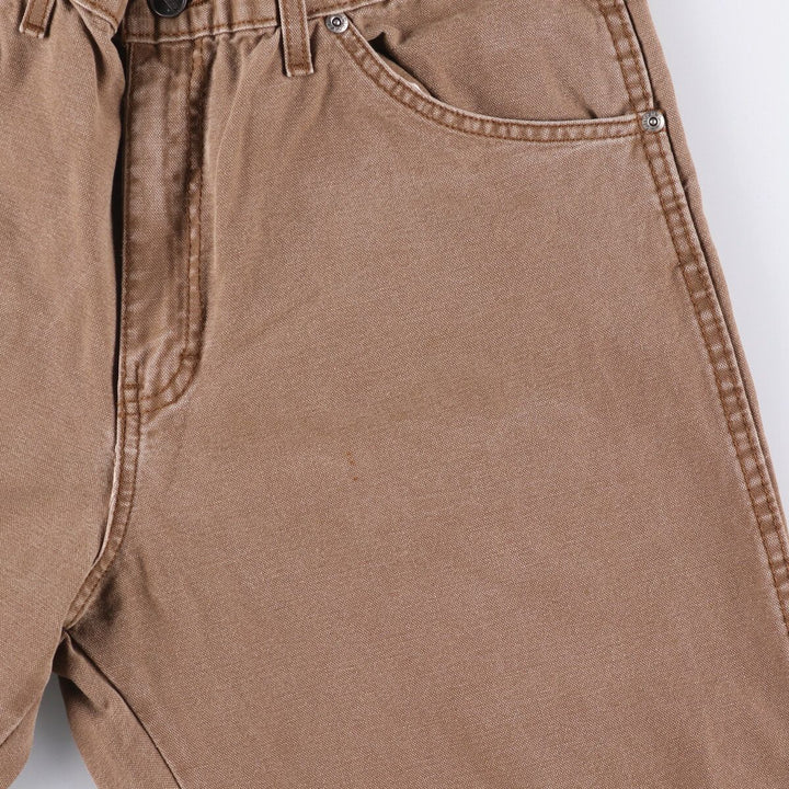 Dickies Relaxed Fit Duck Painter Pants Men's W34 equivalent cotton brown type Vintage Second Hand
