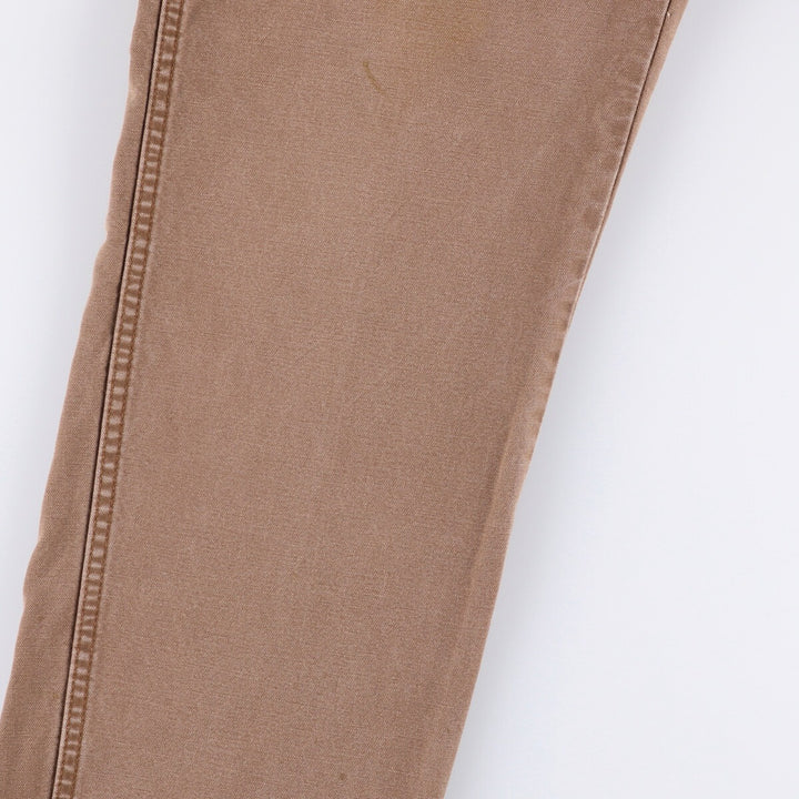 Dickies Relaxed Fit Duck Painter Pants Men's W34 equivalent cotton brown type Vintage Second Hand
