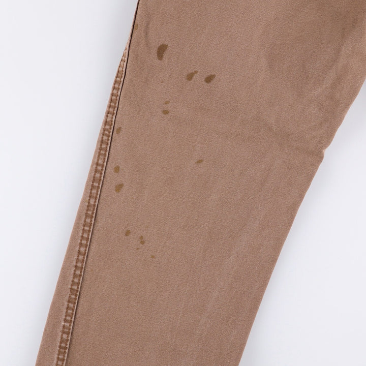 Dickies Relaxed Fit Duck Painter Pants Men's W34 equivalent cotton brown type Vintage Second Hand