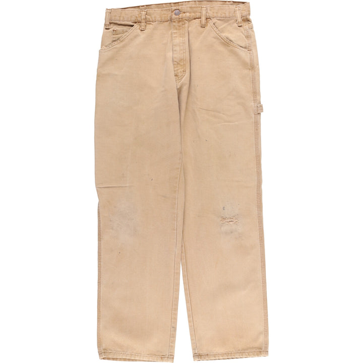 Dickies Duck Painter Pants Men's W35 equivalent cotton beige type brown Vintage Second Hand
