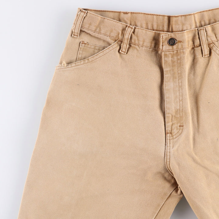 Dickies Duck Painter Pants Men's W35 equivalent cotton beige type brown Vintage Second Hand