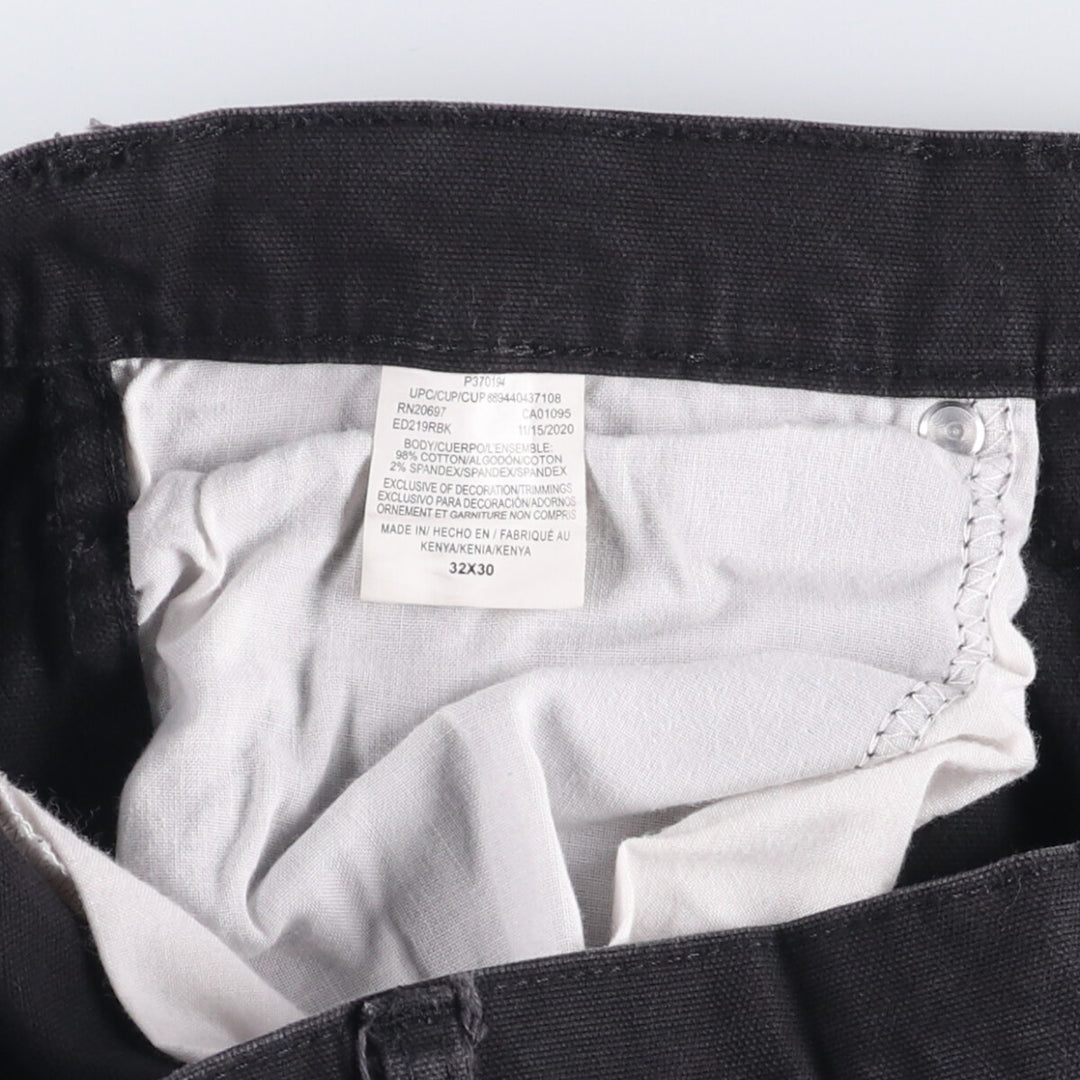 Dickies Duck Painter Pants Men's W37 cotton black type Vintage Second Hand