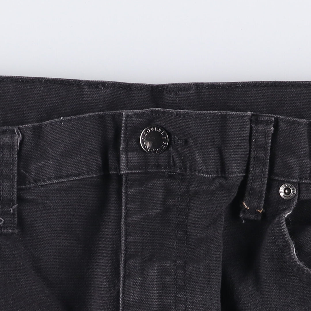 Dickies Duck Painter Pants Men's W37 cotton black type Vintage Second Hand