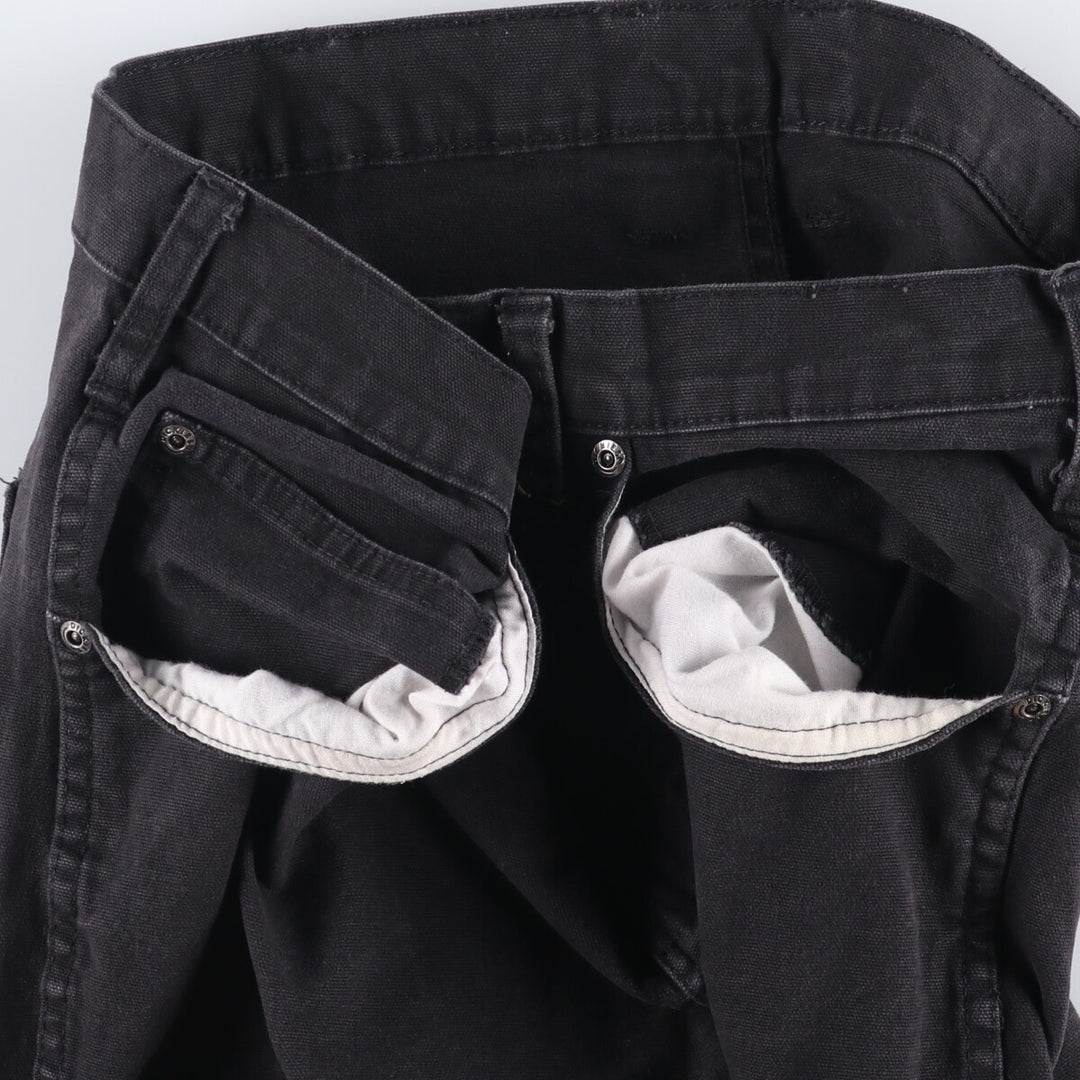 Dickies Duck Painter Pants Men's W37 cotton black type Vintage Second Hand