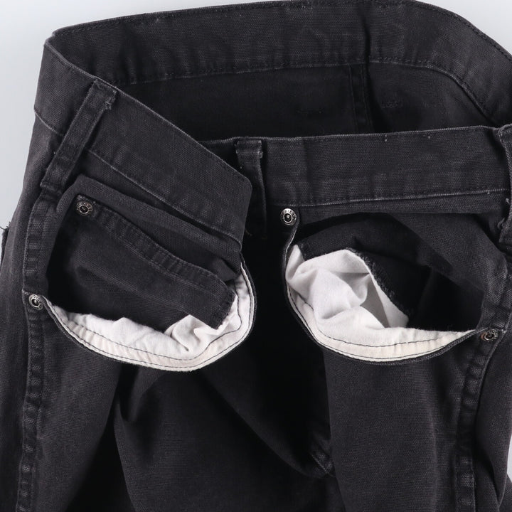 Dickies Duck Painter Pants Men's W37 cotton black type Vintage Second Hand