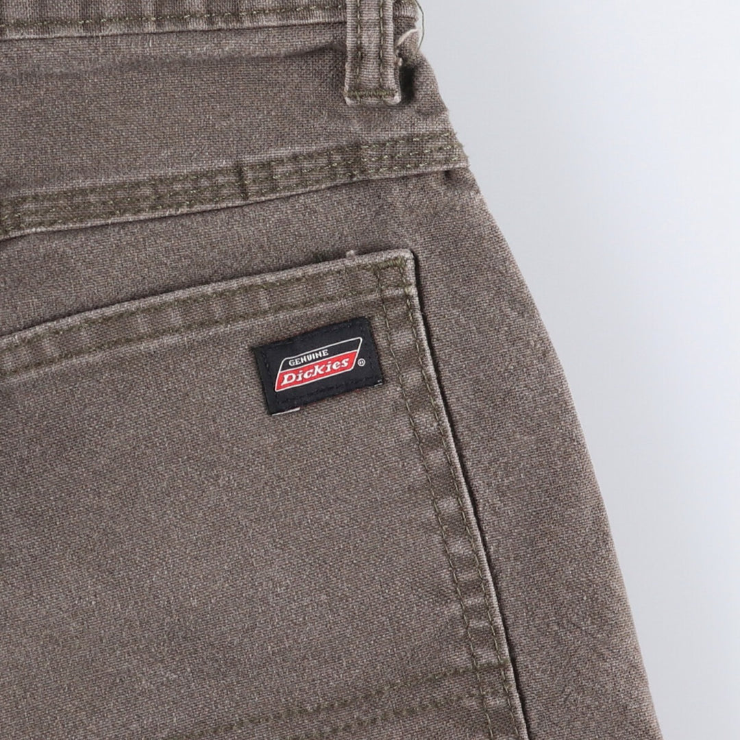 Dickies Duck Painter Pants Men's W37 cotton Khaki type sage green Vintage Second Hand
