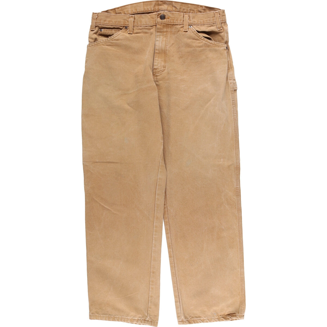 Dickies Duck Painter Pants Men's W35 equivalent cotton beige type brown Vintage Second Hand