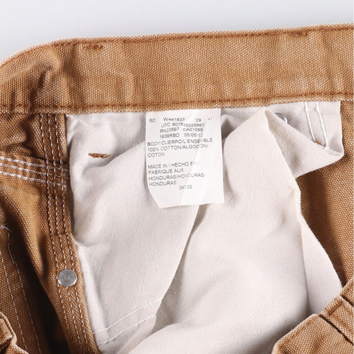 Dickies Duck Painter Pants Men's W35 equivalent cotton beige type brown Vintage Second Hand