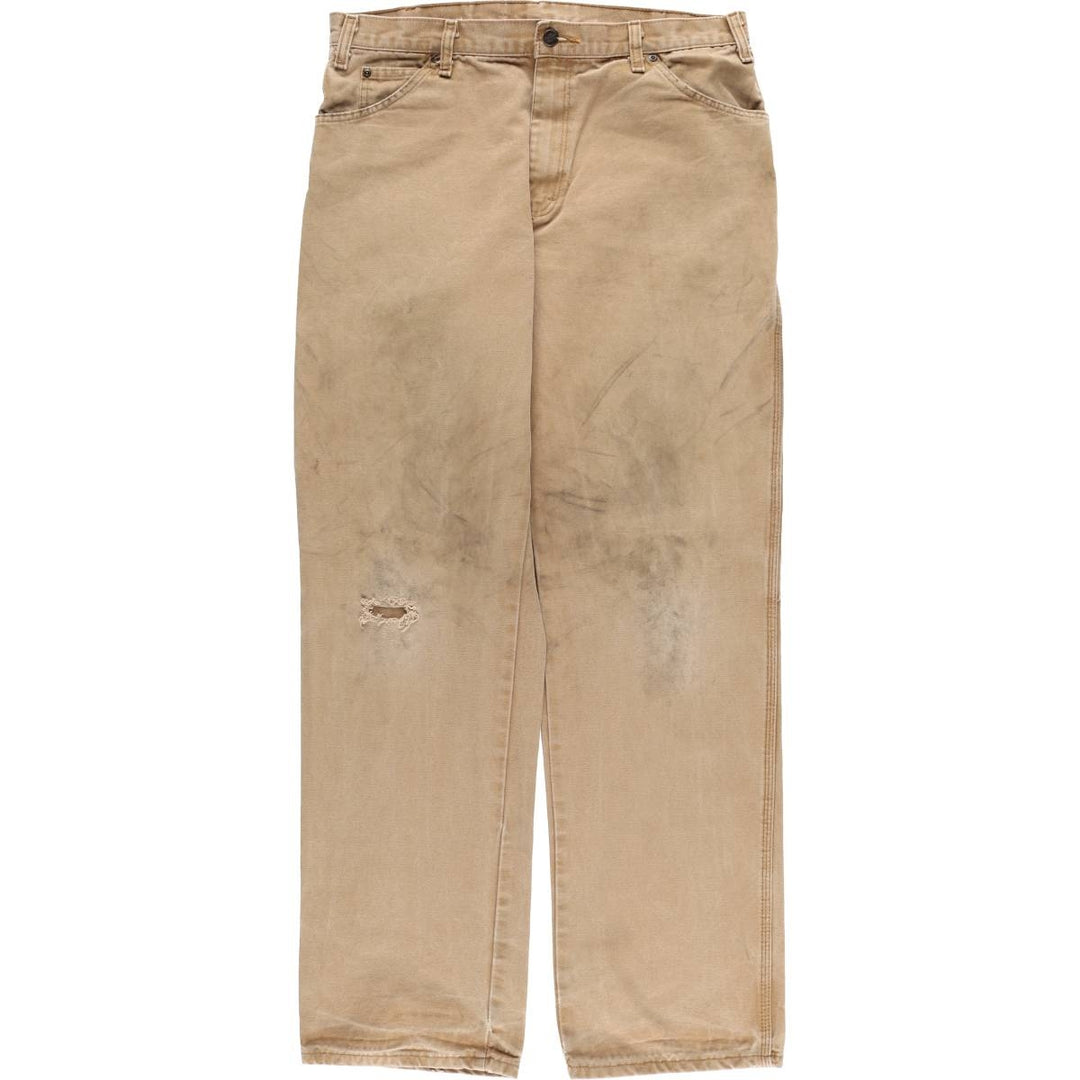 Dickies Duck Painter Pants Men's W37 cotton Beige type Vintage Second Hand