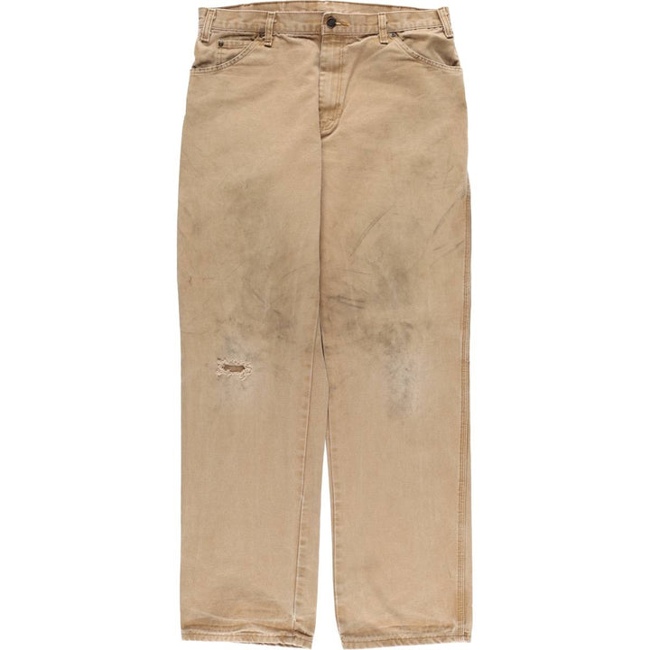 Dickies Duck Painter Pants Men's W37 cotton Beige type Vintage Second Hand