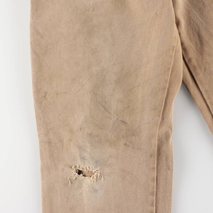 Dickies Duck Painter Pants Men's W37 cotton Beige type Vintage Second Hand