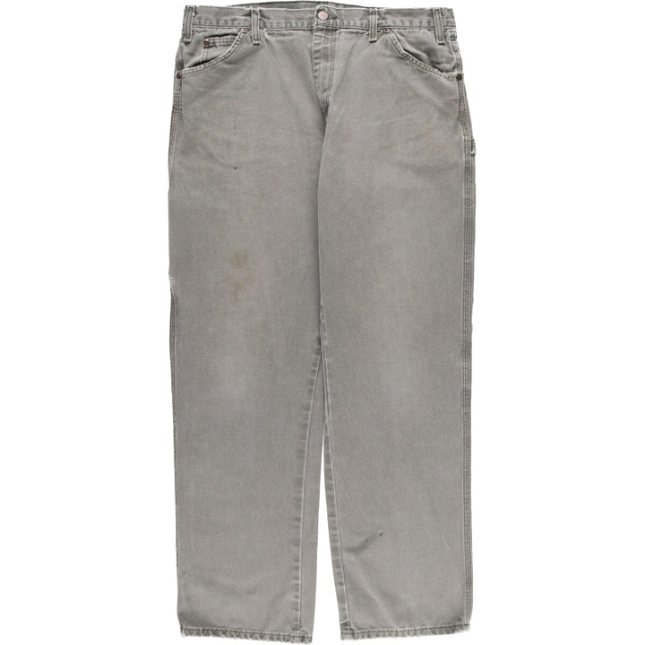 Dickies Duck Painter Pants Men's W37 cotton Khaki type Vintage Second Hand