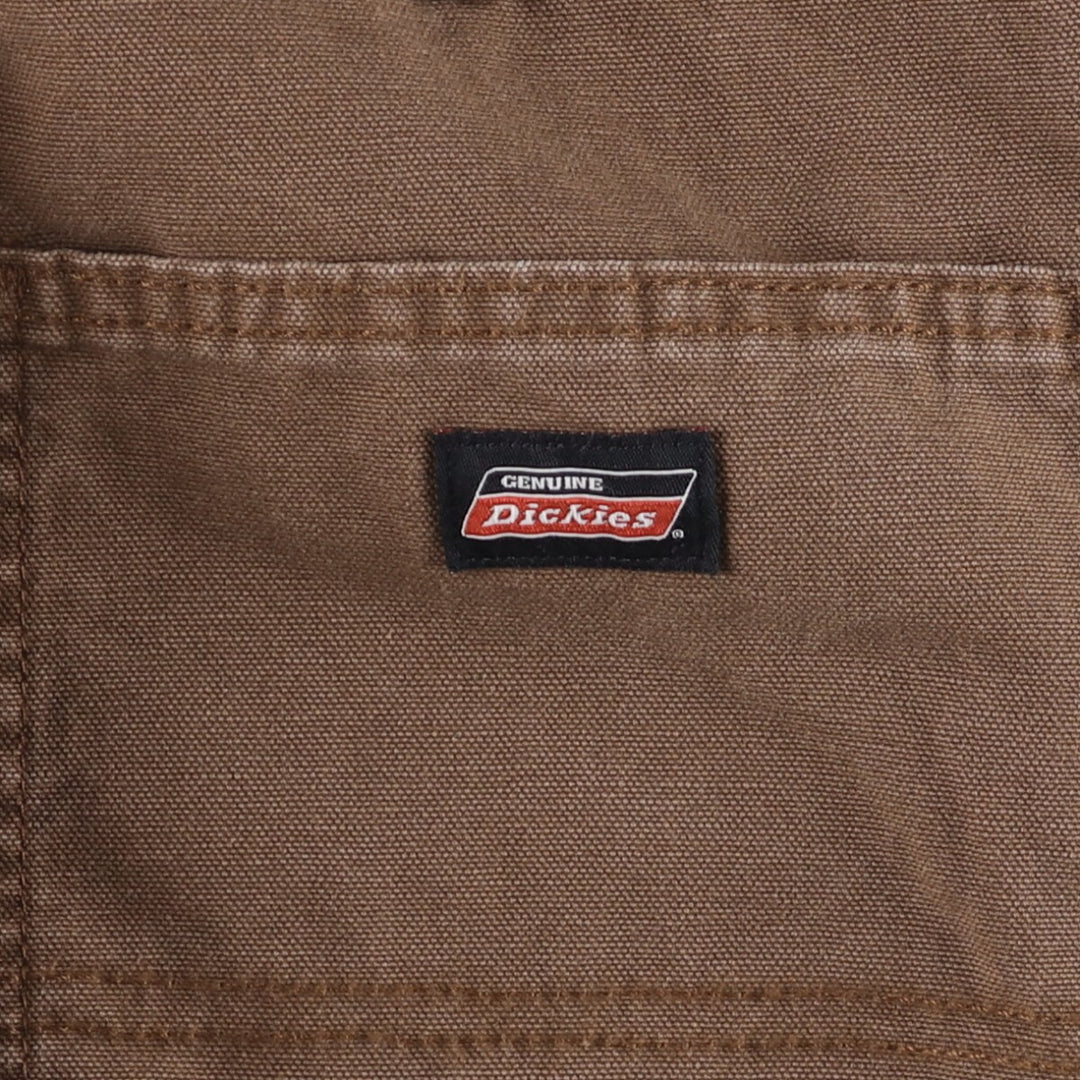 Dickies Duck Work Pants Men's W35 cotton brown type Vintage Second Hand
