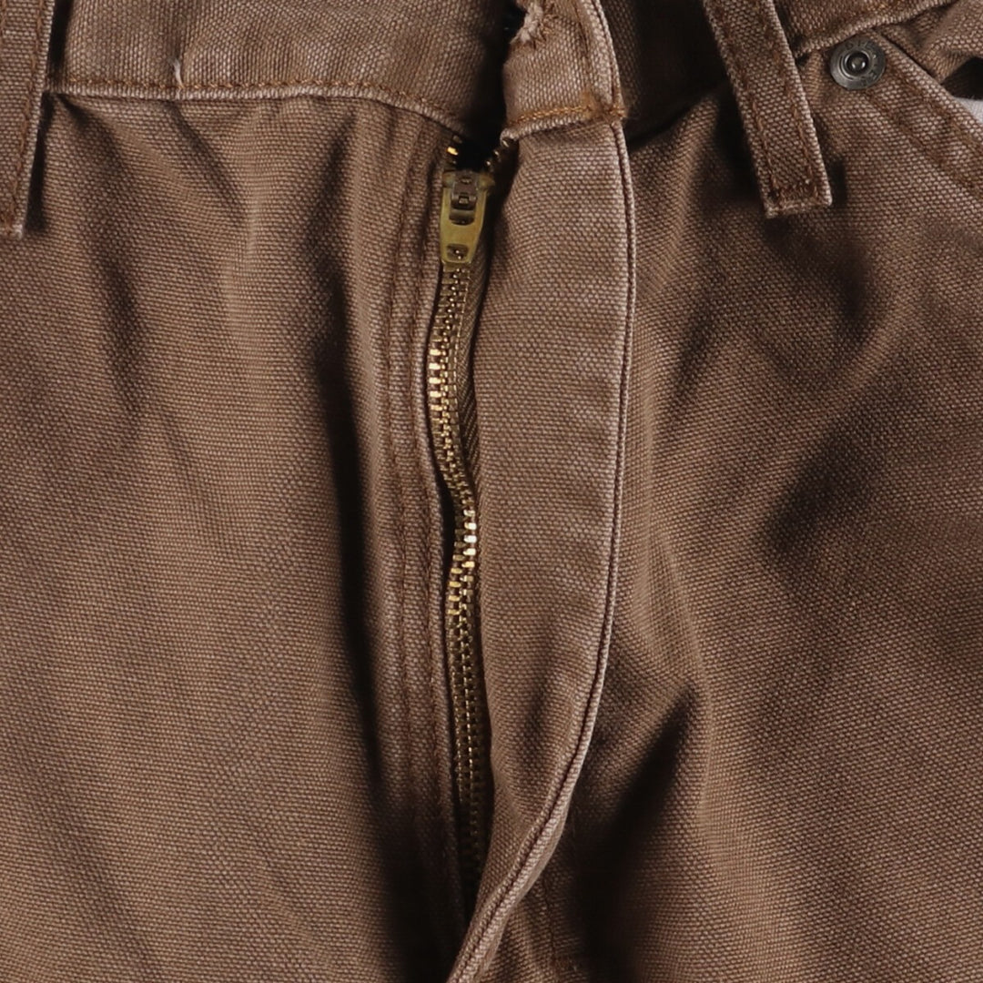 Dickies Duck Work Pants Men's W35 cotton brown type Vintage Second Hand