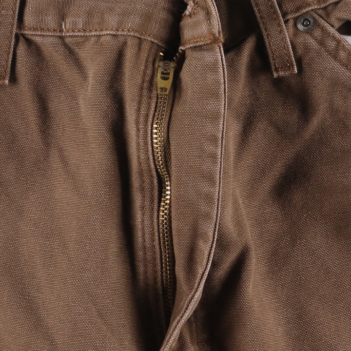 Dickies Duck Work Pants Men's W35 cotton brown type Vintage Second Hand