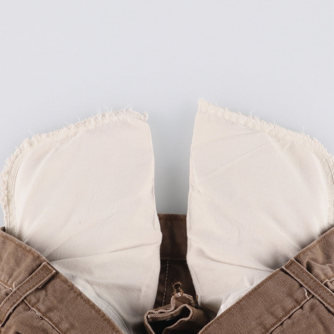 Dickies Duck Work Pants Men's W35 cotton brown type Vintage Second Hand