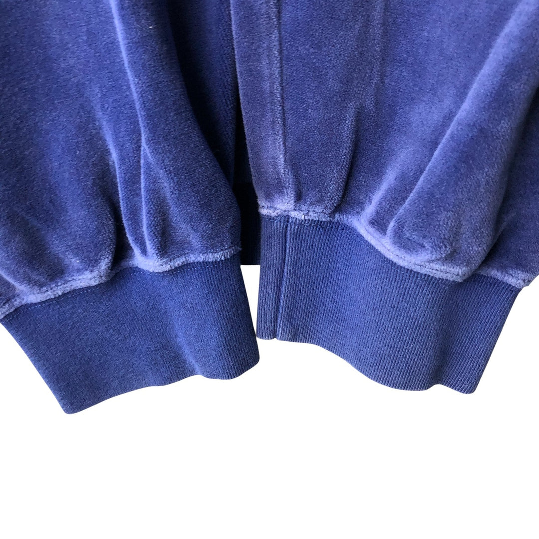 Ralph Lauren POLO by Ralph Lauren One Point Logo Sweatshirt Trainer Men's L size cotton blue type Vintage Second Hand