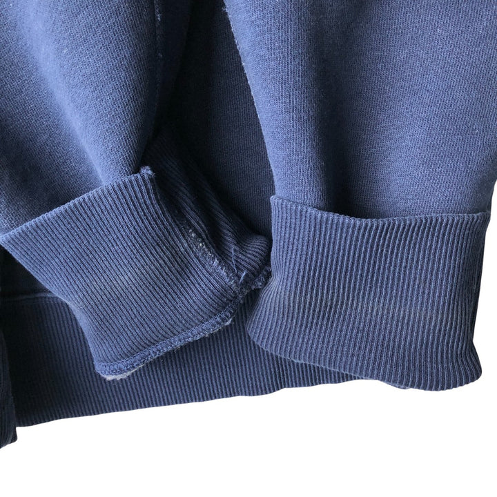 Ralph Lauren POLO by Ralph Lauren Half-button sweatshirt, men's size L cotton navy blue type Vintage Second Hand