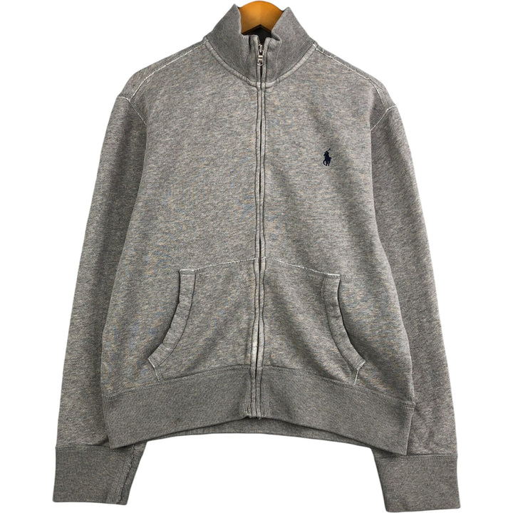 Ralph Lauren POLO by Ralph Lauren full zip sweatshirt, men's size L cotton gray type Vintage Second Hand