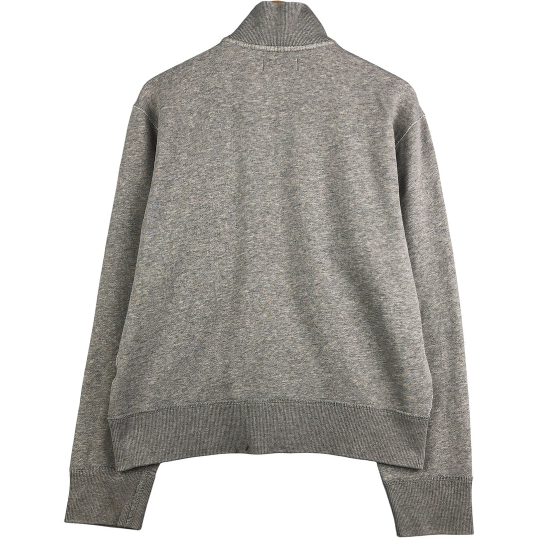 Ralph Lauren POLO by Ralph Lauren full zip sweatshirt, men's size L cotton gray type Vintage Second Hand