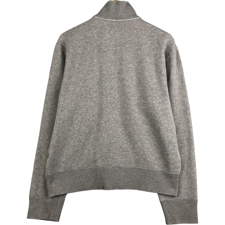 Ralph Lauren POLO by Ralph Lauren full zip sweatshirt, men's size L cotton gray type Vintage Second Hand