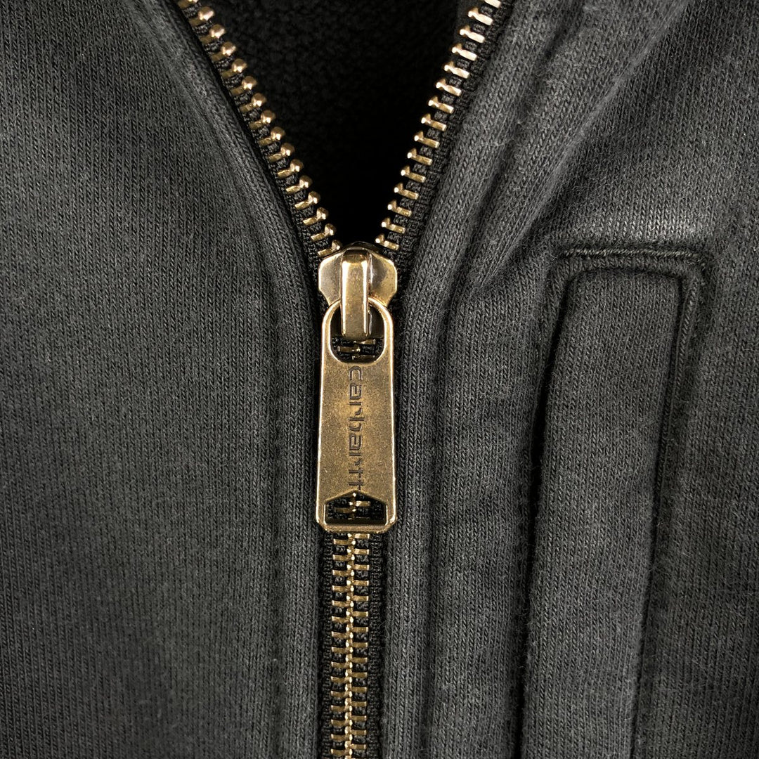 Carhartt Original Fit Full-Zip Sweatshirt, Men's XL cotton black type Vintage Second Hand